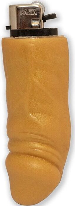 Mechero Erótico Diablo Picante Pene Dourado