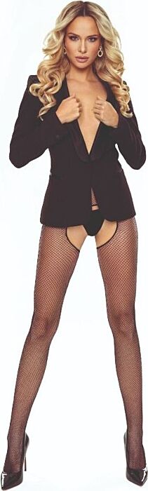 Medias Crotchless Passion Woman Tiopen 034