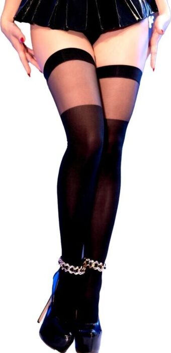 Medias de Liga Chilirose CR 4887 Elegância Sedutora Medias de Liga Chilirose CR 4887 Elegância Sedutora