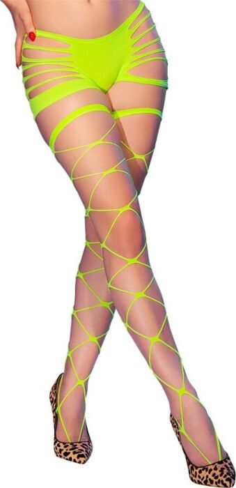 Medias de Rejilha Chilirose CR 4867 Verde Neón