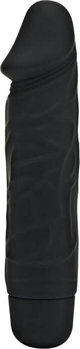 Mini vibrador de pênis clássico - preto