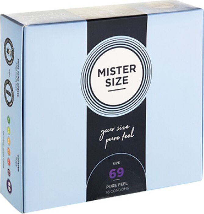 Mister size 69- preservativos extrafinos (36 pack) Mister size 69- preservativos extrafinos (36 pack)