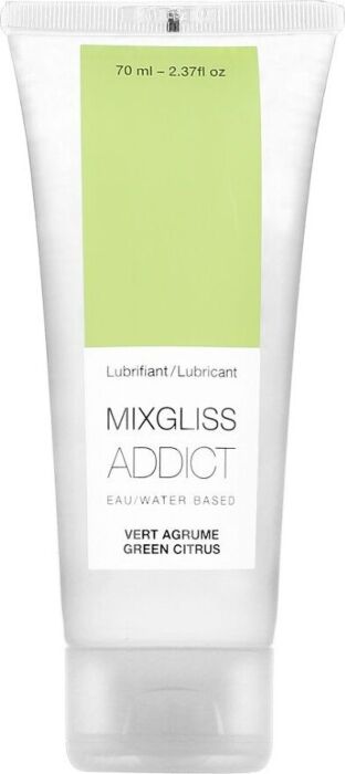 água Mixgliss lubrificante à base de ac sabor