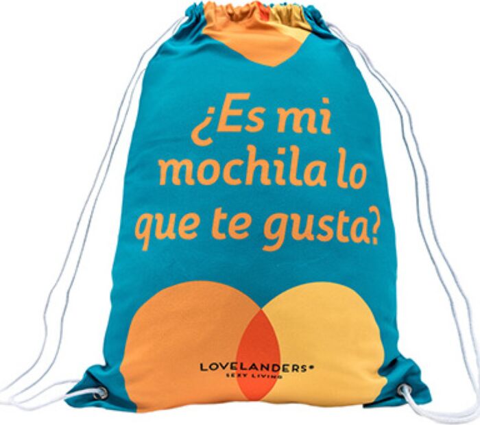 Mochila Lovelanders Bag-ES chamativa para rua