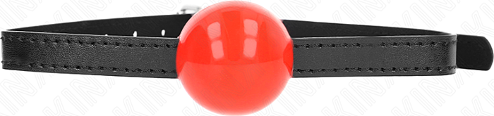 Mordaza de Bola KINK 4cm Vermelha em Silicone Mordaza de Bola KINK 4cm Vermelha em Silicone