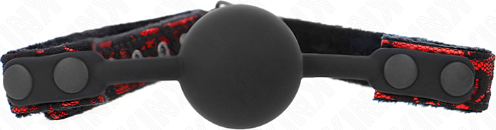 Mordaza de Bola KINK 4 cm Silicona Confortável