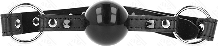 Mordaza de Bola KINK 4 cm com Fecho de Pressão