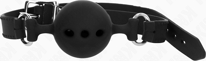 Mordaza KINK 55cm Silicona Ajustável - Prazer Silencioso Mordaza KINK 55cm Silicona Ajustável - Prazer Silencioso