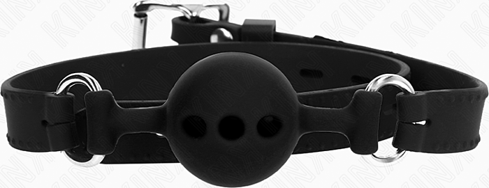 Mordaza KINK Silicona S Ajustável Preto