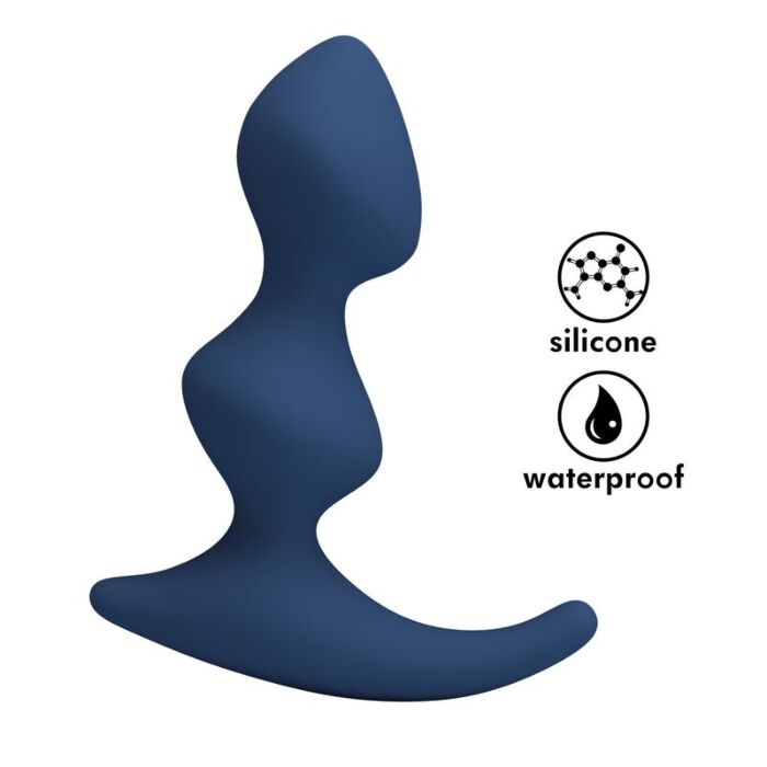 Plug Anal MR PLAY Ergonomic com Design Curvado Plug Anal MR PLAY Ergonomic com Design Curvado