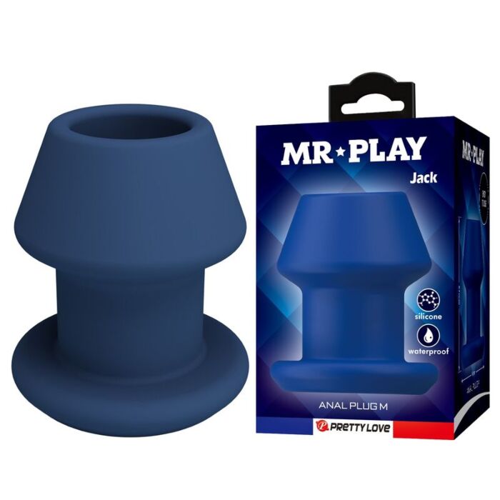 Plug Anal MR PLAY JACK Oco Tamanho M Plug Anal MR PLAY JACK Oco Tamanho M