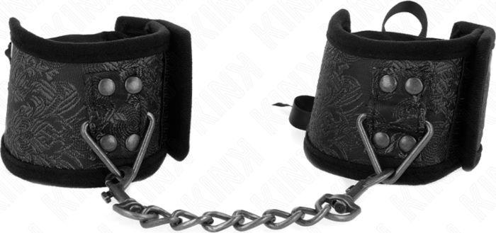 Muñequeras BDSM KINK - Controle e Estilo em Preto Muñequeras BDSM KINK - Controle e Estilo em Preto