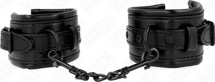 Muñequeras KINK Ajustáveis Metal Preto Estilo