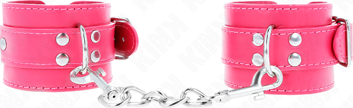 Muñequeras KINK Ajustáveis Fucsia Estilo e Conforto Muñequeras KINK Ajustáveis Fucsia Estilo e Conforto