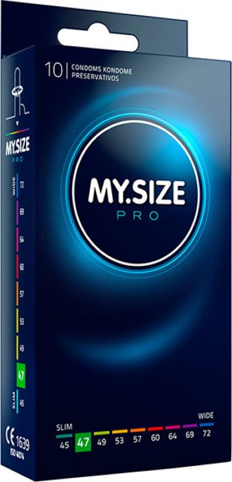 MySize Pro 47mm - Pacote de 10