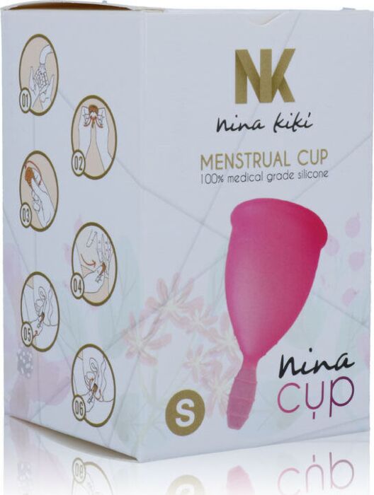 Copo Menstrual Rosa Sutil