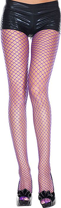 Panty de rede Music Legs com cintura estreita