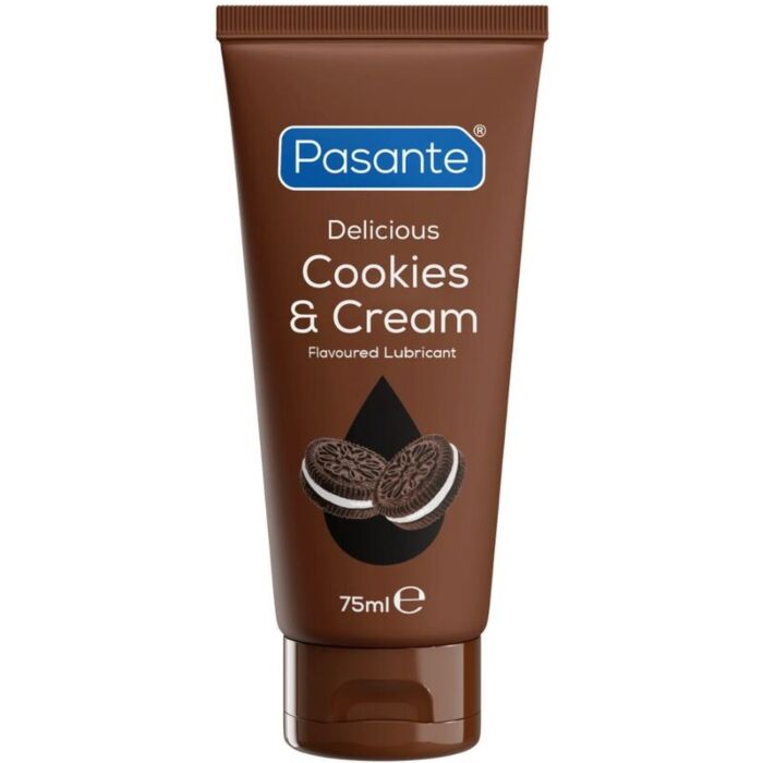 Lubricante Pasante Cookies & Cream 75 ml com sabor Lubricante Pasante Cookies & Cream 75 ml com sabor