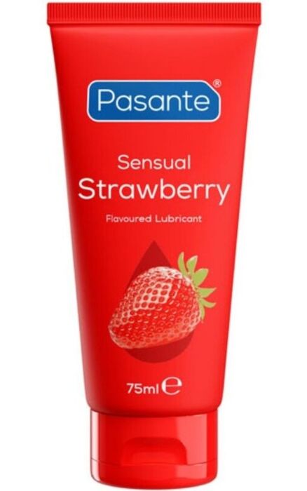 Lubrificante PASANTE Sensual Strawberry de morango 75 ml