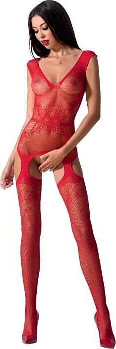 Bodystocking Vermelho Paixão Única Bodystocking Vermelho Paixão Única