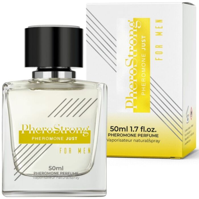 Perfume PheroStrong 50ml com Feromonas Masculinas Perfume PheroStrong 50ml com Feromonas Masculinas