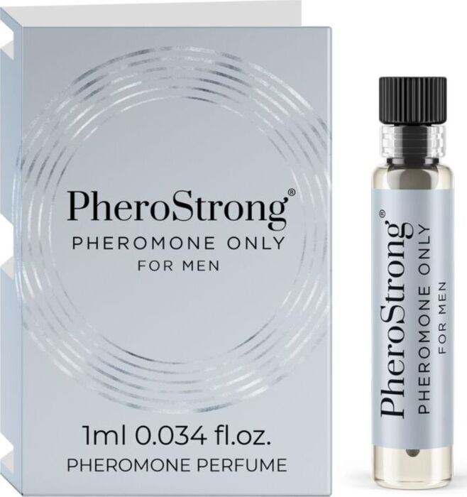Perfume com Feromonas Pherostrong 1ml - Atraia com Confiança Perfume com Feromonas Pherostrong 1ml - Atraia com Confiança