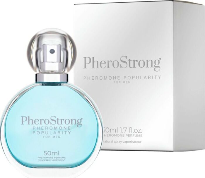 Perfume com Feromonas Pherostrong Popularity 50ml Perfume com Feromonas Pherostrong Popularity 50ml