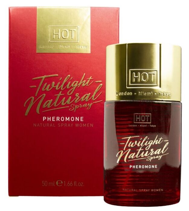 Spray de feromonas sem perfume Hot Twilight Natural