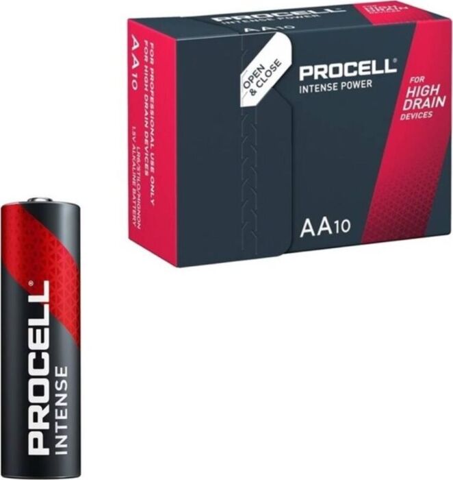 Pilas AA PROCELL Intense Power - Potência Superior Pilas AA PROCELL Intense Power - Potência Superior