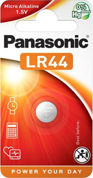 Pilha LR44 1.5V Sem marca (botão alcalina) Pilha LR44 1.5V Sem marca (botão alcalina)
