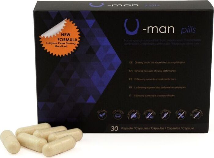 U-Man Pills 500COSMETICS Potência Masculina