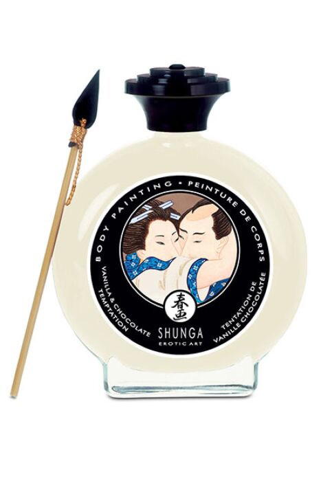 Pintura Corporal Comestível SHUNGA Baunilha e Chocolate