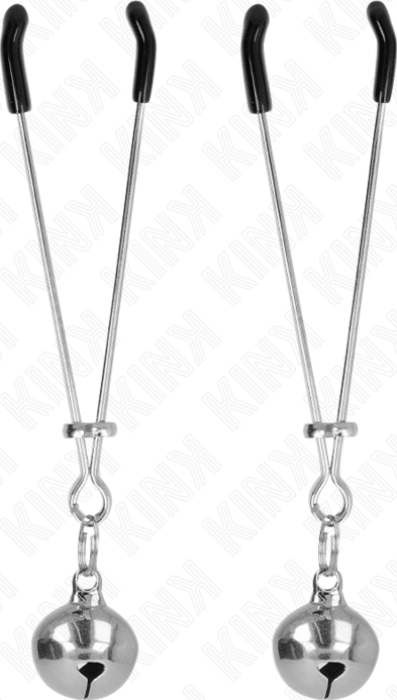 Pinças para Pezones KINK 7 cm com Cascabel Pinças para Pezones KINK 7 cm com Cascabel