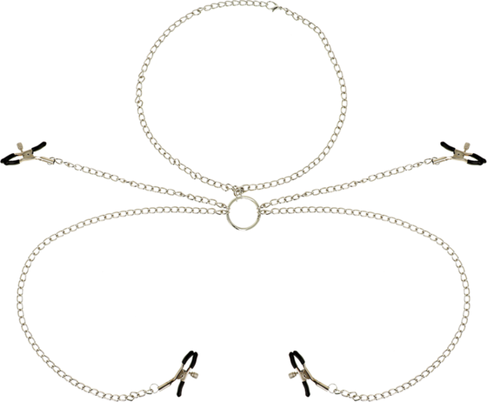 Pinzas Pezones OHMAMA FETISH com Corrente