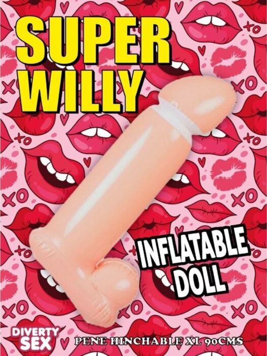 Pito Hinchável Diablo Picante 100 cm Divertido