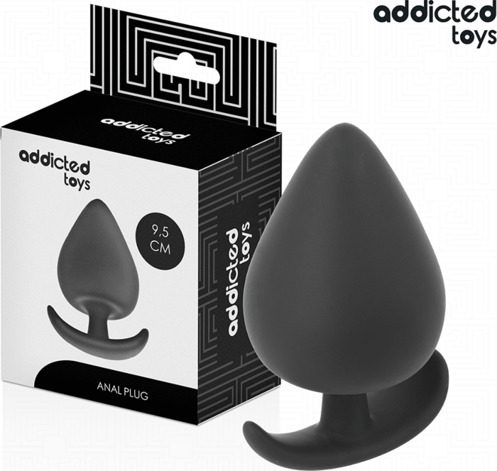 Plug Anal Addicted Toys XL 9.5cm Estímulo Intenso