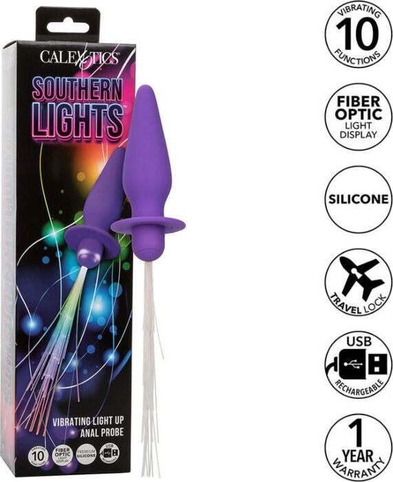Plug Anal Caeloxitcs Southern Lights com Luzes