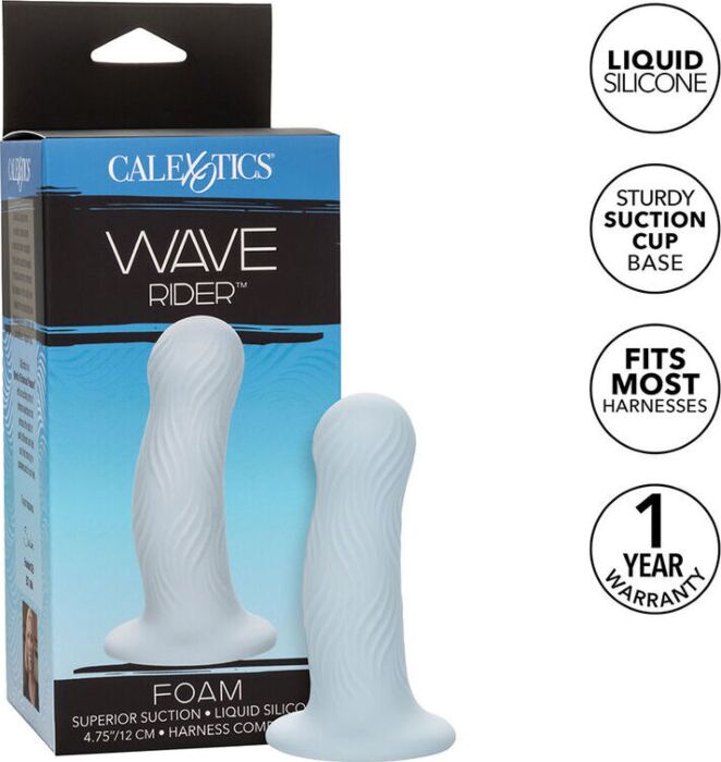 Plug Anal CalExotics Wave Rider Espuma Azul Plug Anal CalExotics Wave Rider Espuma Azul