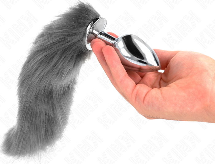 Plug Anal KINK L com Cola Sintética - Prazer Aumentado