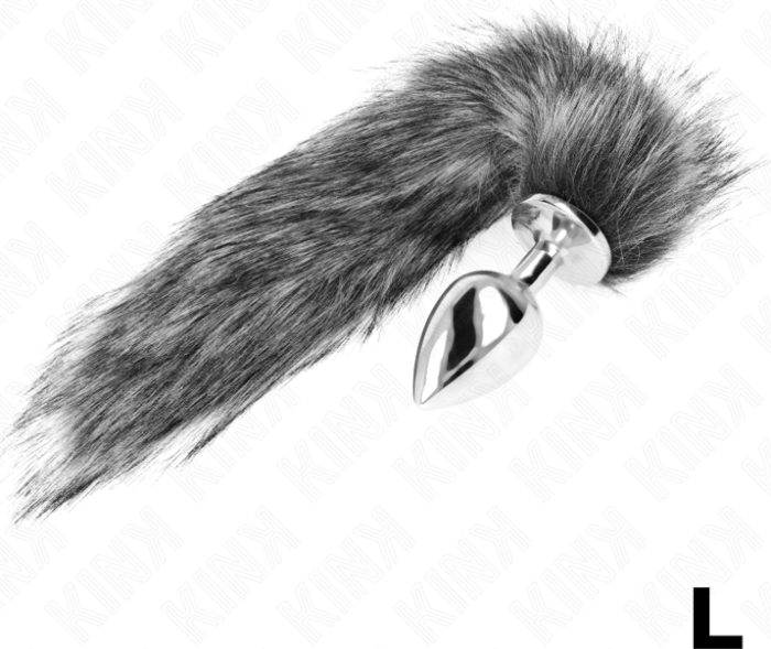 Plug Anal KINK L com Cola Sintética - Prazer Infinito Plug Anal KINK L com Cola Sintética - Prazer Infinito