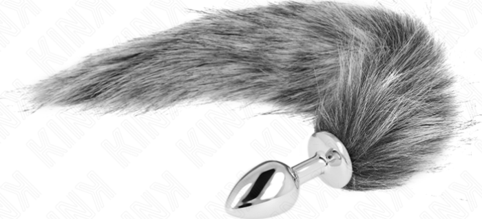 Plug Anal KINK S com Cola Sintética - Prazer Único Plug Anal KINK S com Cola Sintética - Prazer Único