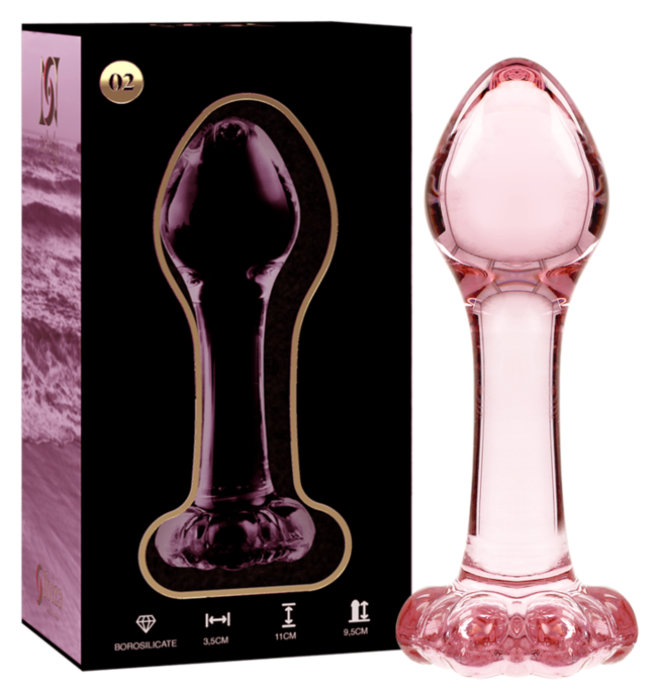 Plug Anal NEBULA SERIES BY IBIZA Modelo 2 Cristal