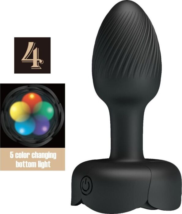 Plug Anal Pretty Love Olman LED 8.8 cm Plug Anal Pretty Love Olman LED 8.8 cm