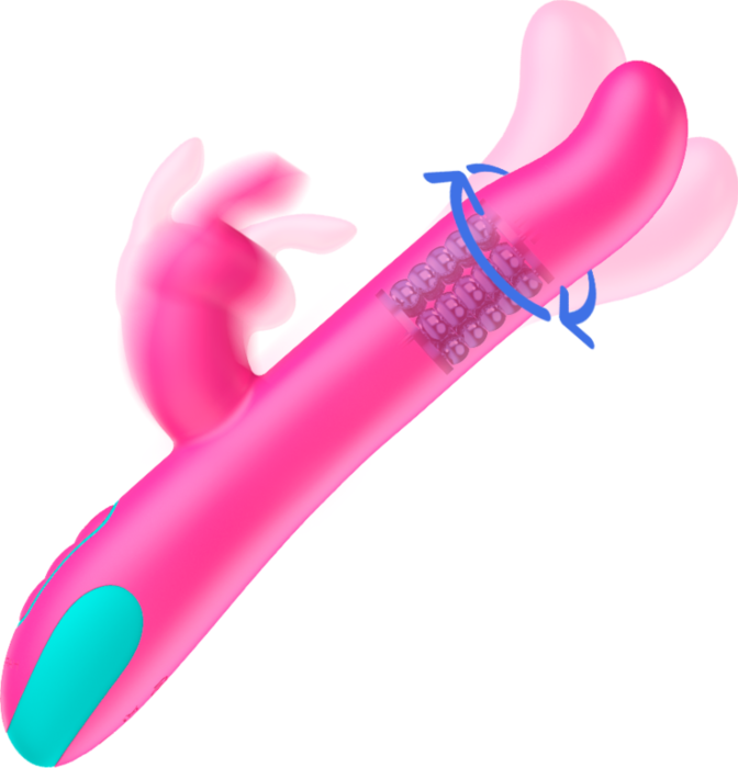 Vibrador Pluto Rabbit - Tecnologia WatchMe Vibrador Pluto Rabbit - Tecnologia WatchMe