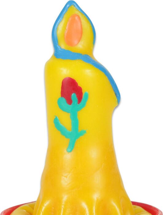 Preservativo Decorativo Condomerie Vela Pintado à Mão