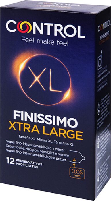 Preservativos Control Finissimo XL 12 unidades
