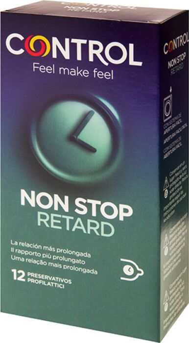 Preservativos CONTROL Non Stop Retard com Benzocaína
