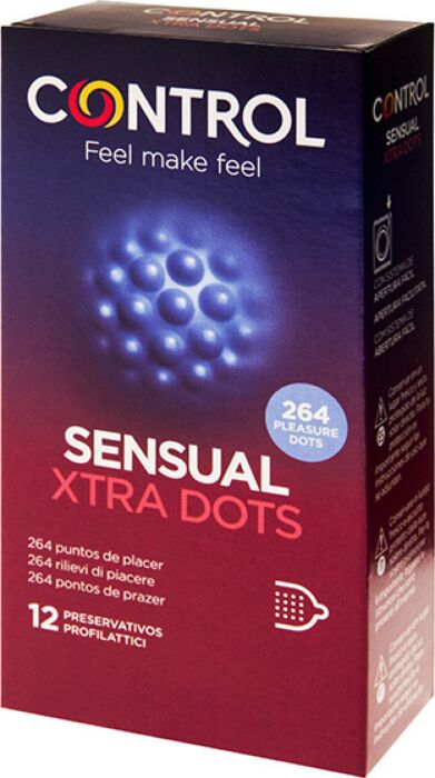 Preservativos CONTROL XTRA DOTS — 264 pontos