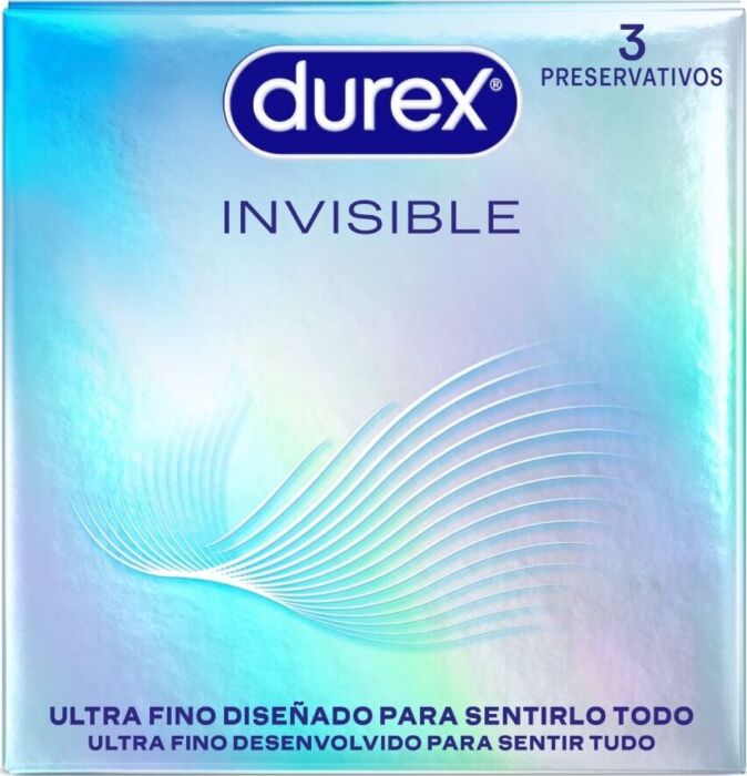 Preservativos Durex Invisible Ultra Fino - Sensação Única