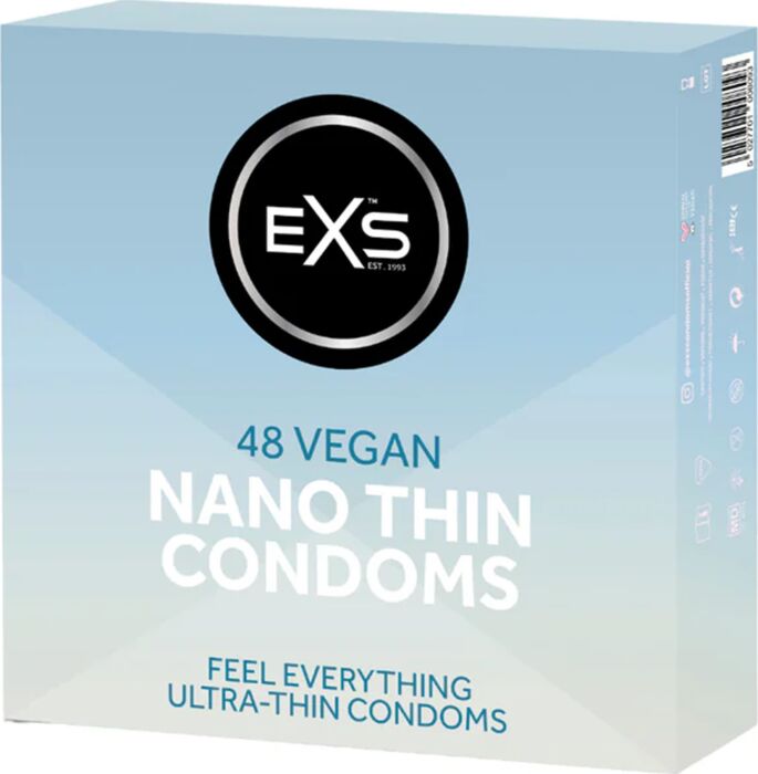 Preservativos Exs Nano Thin 48's ultra finos
